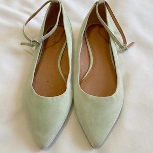 Madewell The City Skimmer Suede Flats